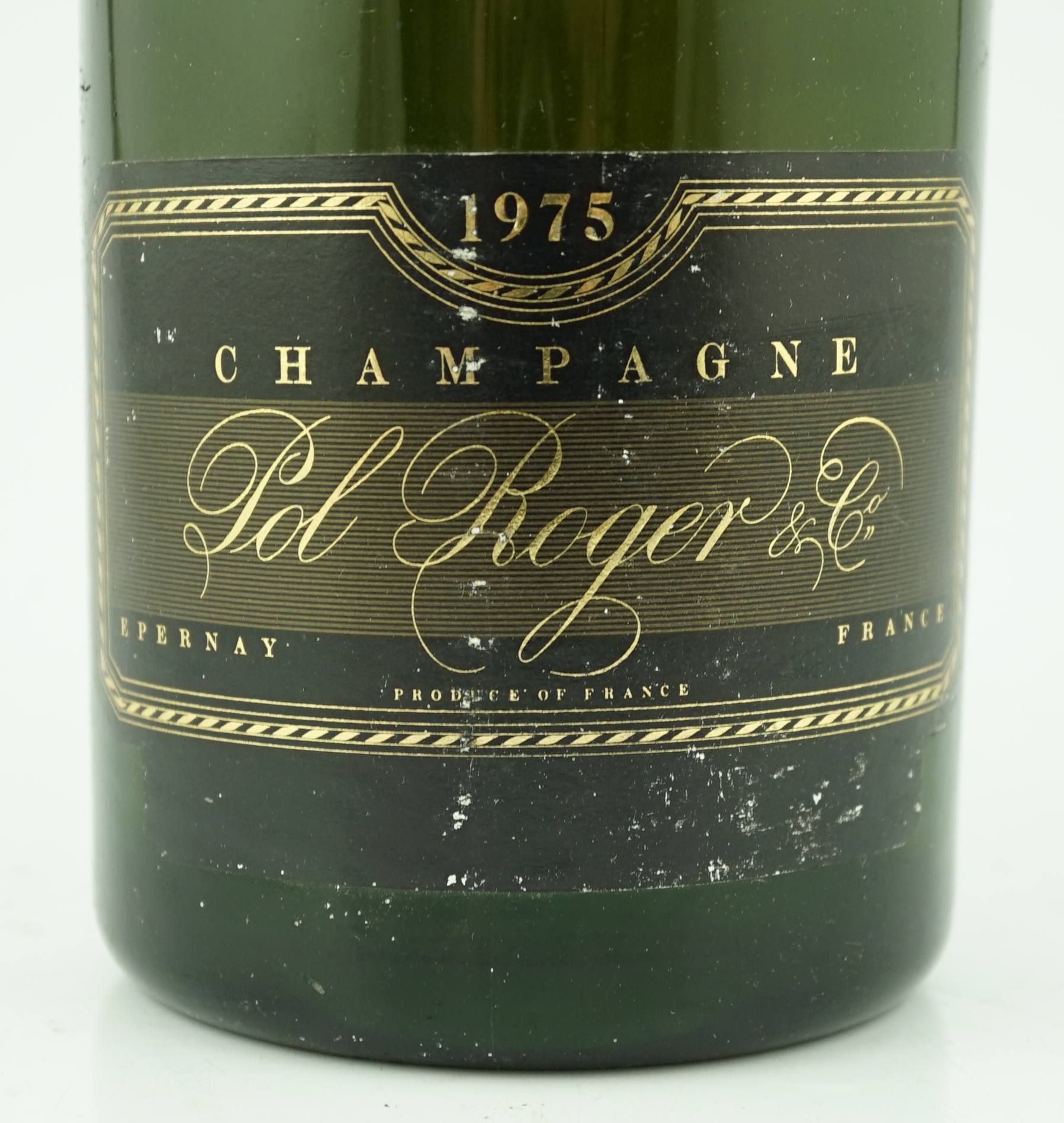 A magnum of champagne Pol Roger Cuvée Sir Winston Churchill 1975